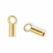 Fornituras metálicos DQ Eco-brass® terminal Dorado (sin níquel)