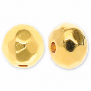 Abalorios met&aacute;licos DQ faceteada 6mm Dorado (sin n&iacute;quel)