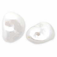 Imitaci&oacute;n de perlas de agua dulce Blanco