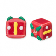 Abalorios de vidrio regalo Rojo-verde