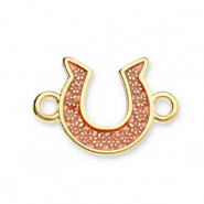 Colgantes met&aacute;licos DQ entrepieza herradura Dorado-marr&oacute;n cobrizo (sin n&iacute;quel)