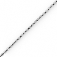 Abalorios Hematita Plateado