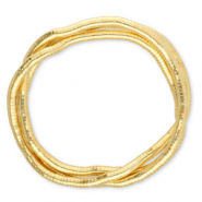 Collares flexible serpiente Dorado
