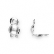 Fornituras acero inox tapa nudos 2.4mm Plateado