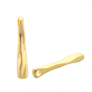 Colgantes metálicos DQ® barra Dorado (sin níquel)