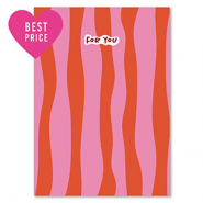 BY31&reg; Tarjetas para joyer&iacute;a "For you" Rojo-rosa-blanco