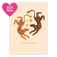 Tarjetas para joyer&iacute;a "Better Together" Rosa claro