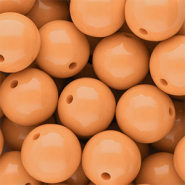 DQ Abalorios acr&iacute;licos 16 mm brillante Chamois 15-1145 TCX