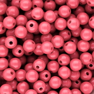 DQ Abalorios acrílicos 10 mm brillante Pink lemonade 16-1735 TCX