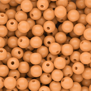 DQ Abalorios acrílicos 10 mm brillante Chamois 15-1145 TCX