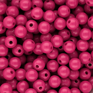 DQ Abalorios acrílicos 8 mm brillante Rose violet 17-2624 TCX