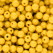 DQ Abalorios acrílicos 8 mm brillante Vibrant yellow 13-0858 TCX