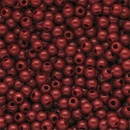 DQ Abalorios acrílicos 4 mm brillante Salsa 18-1657 TCX