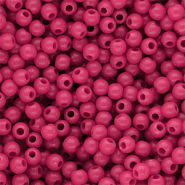 DQ Abalorios acrílicos 4 mm brillante Rose violet 17-2624 TCX