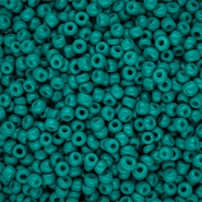 Rocalla cristal 8/0 (3mm) Verde teal