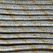 Paracord trendy 6mm Plateado-dorado