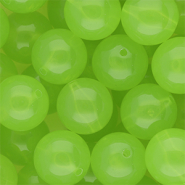 DQ&reg; Abalorios acr&iacute;licos 16 mm brillante Verde claro