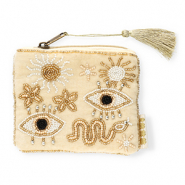 BY31® Neceser místico Beige-blanco-melocotón desnudo-dorado