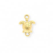 Fornituras Acero Inox entrepieza tortuga Dorado