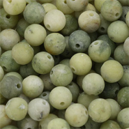 Piedras naturales Serpentina 6mm mate Verde oliva