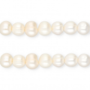 TQ Perlas de agua dulce 8mm Blanco natural