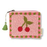 BY31&reg; Neceser cerezas Rosa-rojo-verde