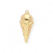 BY31&reg; Colgantes de lat&oacute;n Eco-brass helado Dorado