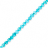 Piedras naturales 6mm Azul aquamarina