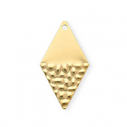 Colgantes Acero Inox rombo Dorado