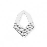 Colgantes Acero Inox Plateado