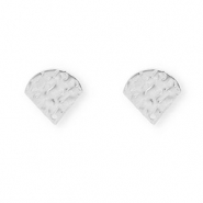Fornituras Acero Inox pendientes con anilla Plateado