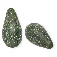 Abalorios Polaris Elements gota Paipolas Verde oliva