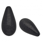 Abalorios Super Polaris Elements gota shiny Negro