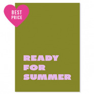 BY31® Tarjetas para joyería "Ready for summer" Verde-púrpura