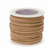 Ante sint&eacute;tico plano de 3mm Marr&oacute;n claro
