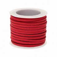 Ante sint&eacute;tico plano de 3mm Rojo