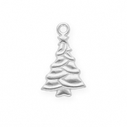 Colgantes Acero Inox &aacute;rbol navide&ntilde;o Plateado