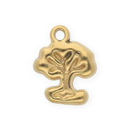 Colgantes Acero Inox &aacute;rbol Dorado