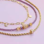 Set de inspiraciones Inspiración en bisutería con abalorios y colgantes con zirconia