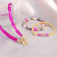 Set de inspiraciones Diseña joyería con los abalorios Polaris Elements disco cuadrado y cubo