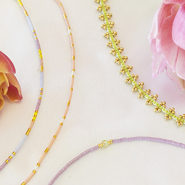 Set de inspiraciones Diseño de joyería minimalista con Miyuki delicas 15/0