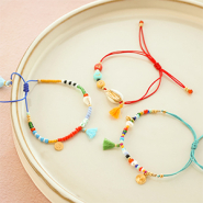 Set de inspiraciones Ideas creativas con borlas de colores veraniegos