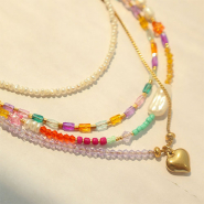 Set de inspiraciones Trucos para crear joyería de verano con abalorios faceteados