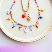 Set de inspiraciones Ideas creativas con los abalorios de cerámica 