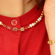 Nuevo  Colgantes y entrepiezas acero inox con circonita