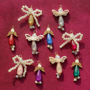 Set de inspiraciones Crea diseños únicos con abalorios Polaris Elements en forma de gota y alas de ángel