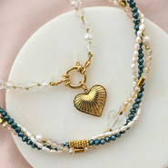 Set de inspiraciones Tiempo de inspiración con abalorios facetados