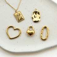 Set de inspiraciones Diseña joyas únicas con colgantes de acero inoxidable