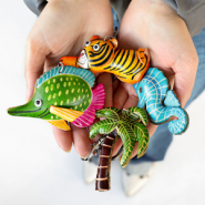 Nuevo Monederos y llaveros de cuero