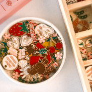 Set de inspiraciones Inspiración para talleres con colgantes metálicos